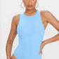 Ribbed Sleeveless Bodysuit