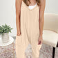 Solid Color Loose Fit Harem Jumpsuit