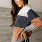 Knitted O-neck Pullover Sweater