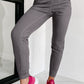 Exposed Seam High Waist Pocketed Joggers