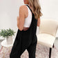 Solid Color Loose Fit Harem Jumpsuit