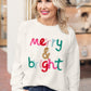 Glitter Merry & Bright Knit Sweater