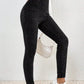 Ribbed Textured Knit Leggings