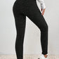 Ribbed Textured Knit Leggings