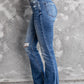 Distressed Flare Jeans