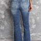 Distressed Flare Jeans