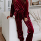 Velvet Two Piece Lounge Set