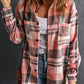 Plaid Button Up Patch Pocket Shirt