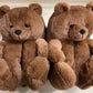 Lady teddy bear slippers - KOC