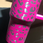 Preorder-Leopard Stainless Steel Handle Insulated Mug-rose details