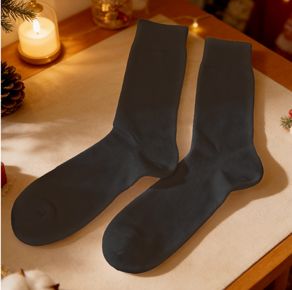 Custom Embroidered Cotton Socks