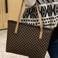 Quilted PU Leather Shoulder Bag