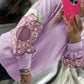 Flower Patch Colorblock Plus Size Pullover Top