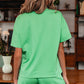 Tee and Drawstring Shorts 2piece Set