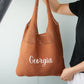 Custom Vintage Knitted Bag