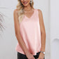 Deep V Neck Loose Tank Top