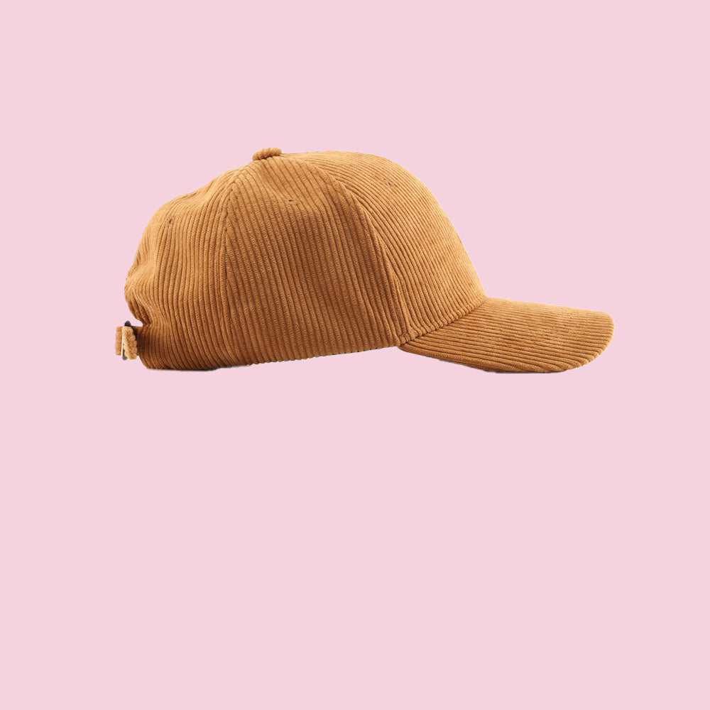 Custom Embroidered Corduroy Baseball Cap
