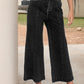 Plain Seam Detail Flared Bottom Ankle Length Jeans