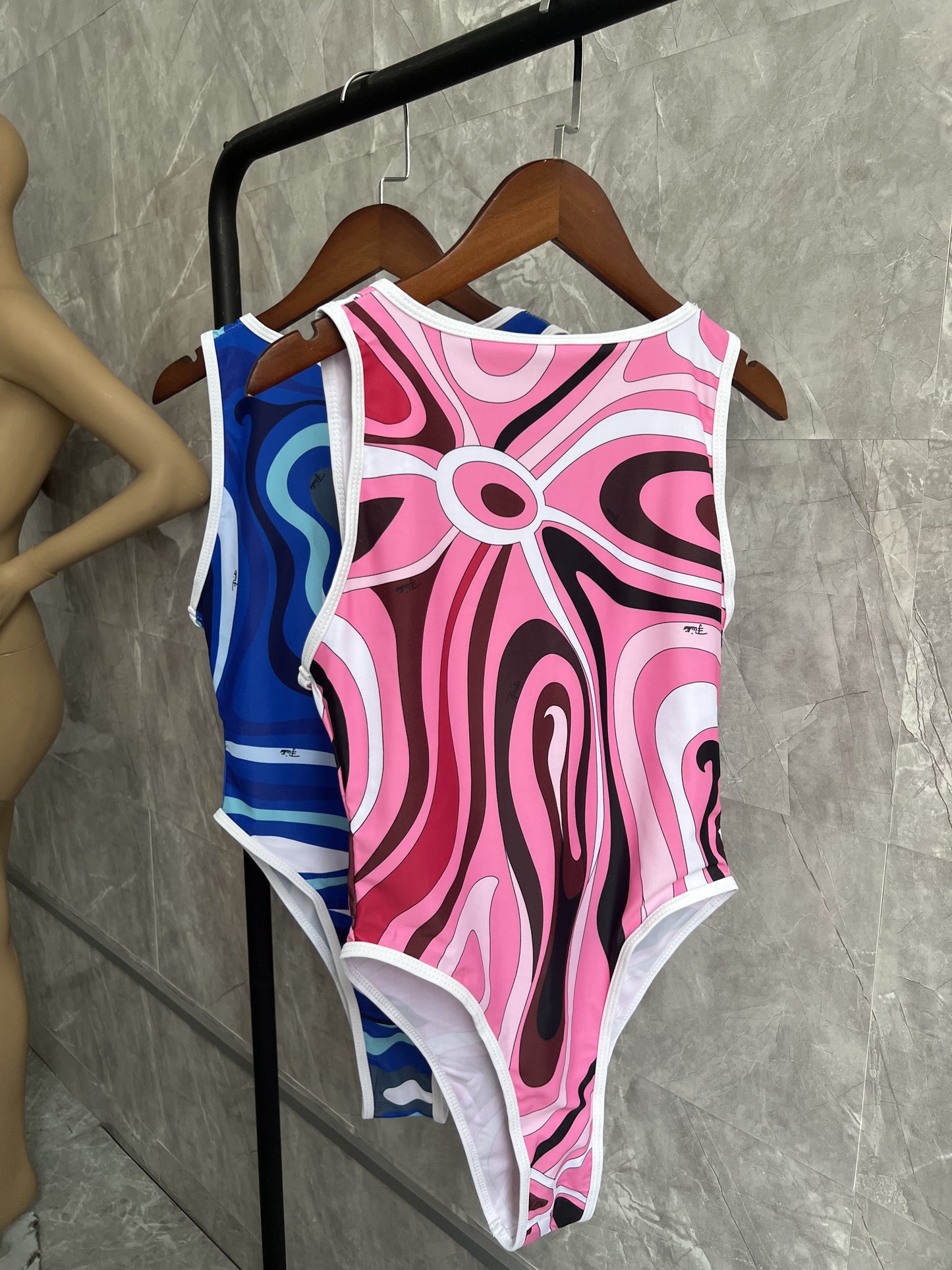 Colorful one pcs Bikini