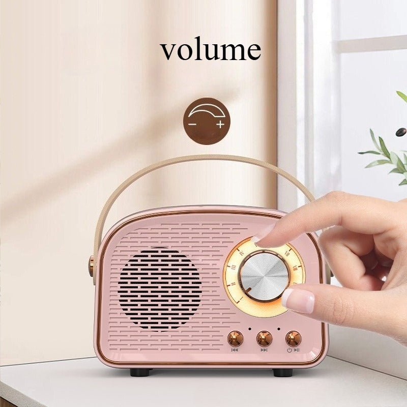 Retro Radio Bluetooth Speaker mini Portable Audio