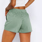 Summer Linen Casual Striped Shorts