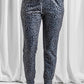 Leopard Elastic Waist Casual Joggers
