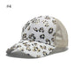 Leopard Print Women's Baseball Cap Mesh Hat