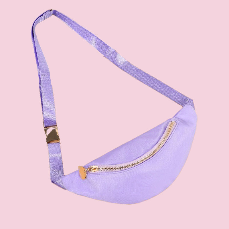 Kids' Vibrant Rainbow Waist Bag Sling Bag