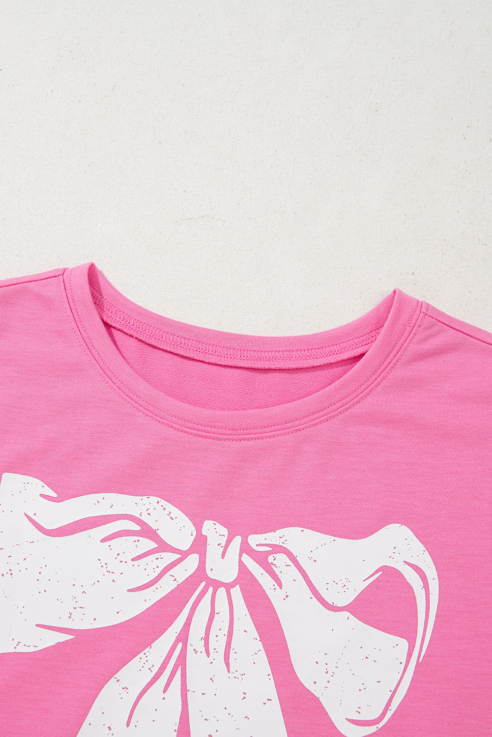 Bow Print Boxy Fit Tank Top
