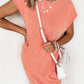 Wash Pocketed T-shirt Long Dress