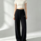 High Waisted Wide Leg Sports Casual Pants