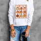Fall Bow Pumpkin PNG Sublimation Graphic Sweatshirt
