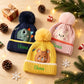 Custom Embroidered Name Thick Knit Hat for Kids