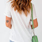 Playful Ghost Patched Cotton Blend T Shirt
