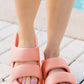 Dual Bands Thick Sole EVA Slippers