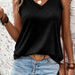 Ribbed V Neck Tank