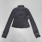 Slim Fit Full-Zip Athletic Yoga Jacket