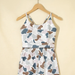 Camouflage Printed Cropped Tank Athleisure 2pcs Short Set