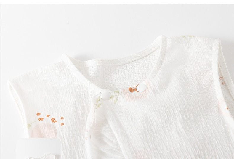 Baby Girl Vest Shorts Two Piece Set
