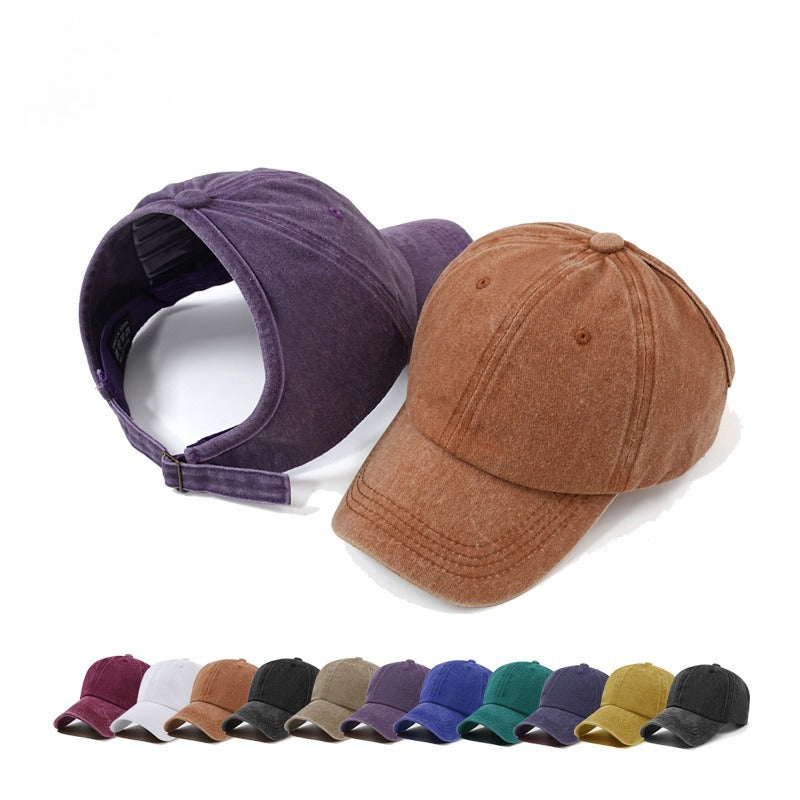 Vintage Washed Cotton Baseball Cap