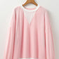Corded Colorblock Top