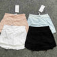 Women's Striped Pleated Tennis Skort