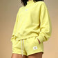 High-neck Top and Shorts Set