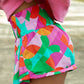 Abstract Print Smock Waist Shorts