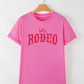 Lets Rodeo Crew Neck Graphic Tee