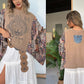 Loose Casual Bat-sleeve Top