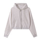 Yoga Full-Zip Cropped Hoodie