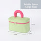 Portable Cosmetic Bag with Personalized Embroidered Name