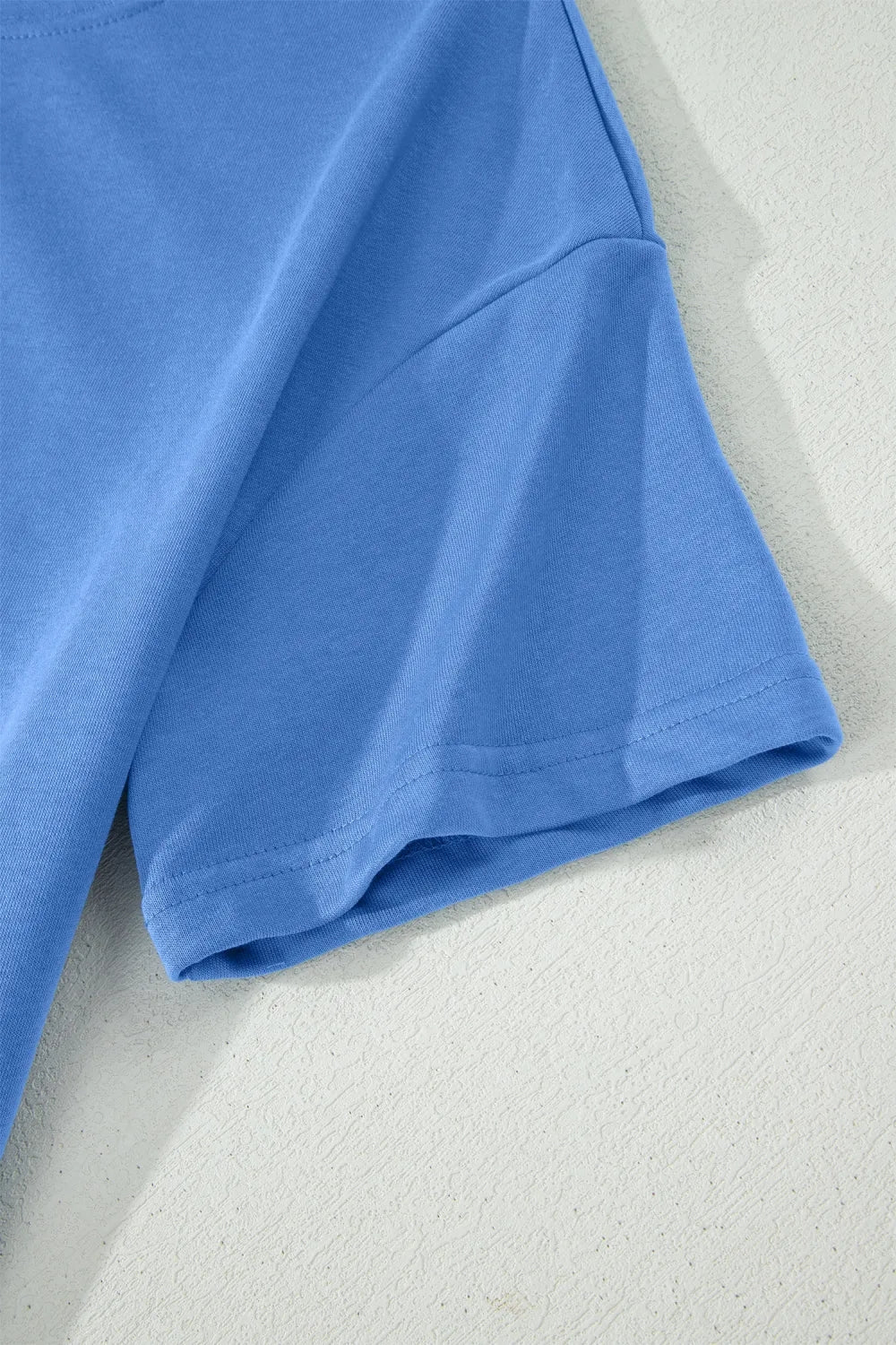 Solid Cover Oversize Tee Pocketed Casual Pants 2pcs Outfit