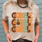 GOBBLE Turkey Print Thanksgiving Fashion Tee
